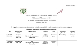 Plan polowań 2026 20272026 KŁ Bażant Przasnysz wersja dla U_page-0001
