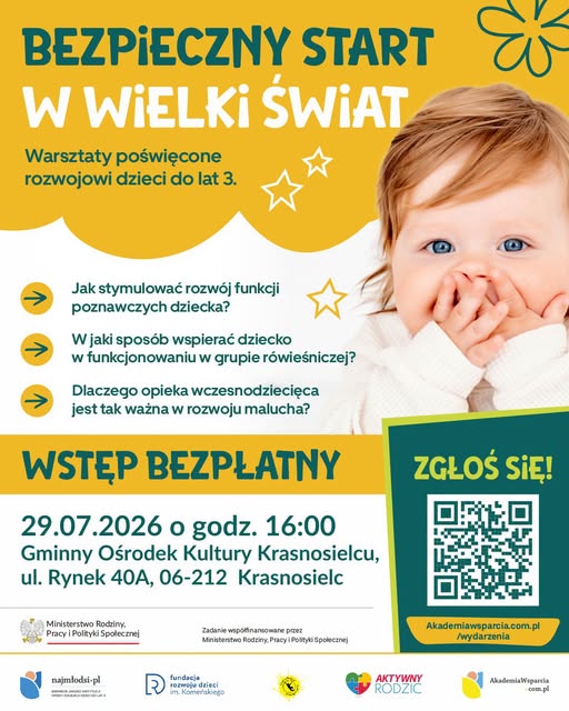 Zdjęcie do Warsztaty poświęcone rozwojowi dzieci do lat 3