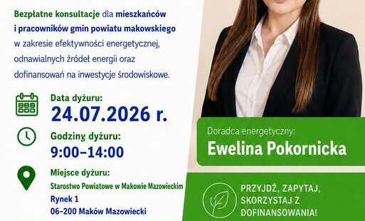 Zdjęcie do Dyżur Doradcy Energetycznego WFOŚiGW